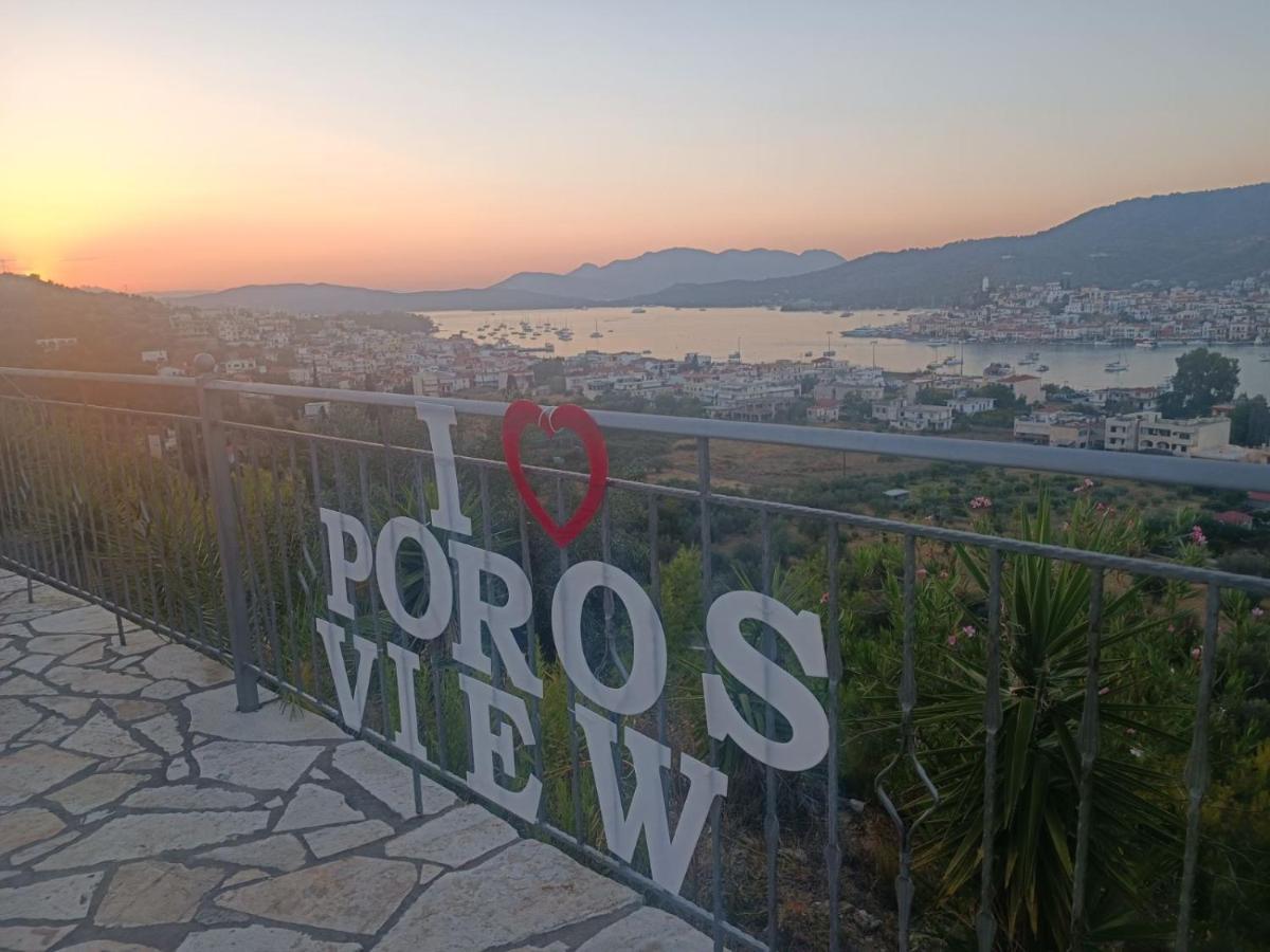 Poros View Apartamento Galatás Exterior foto